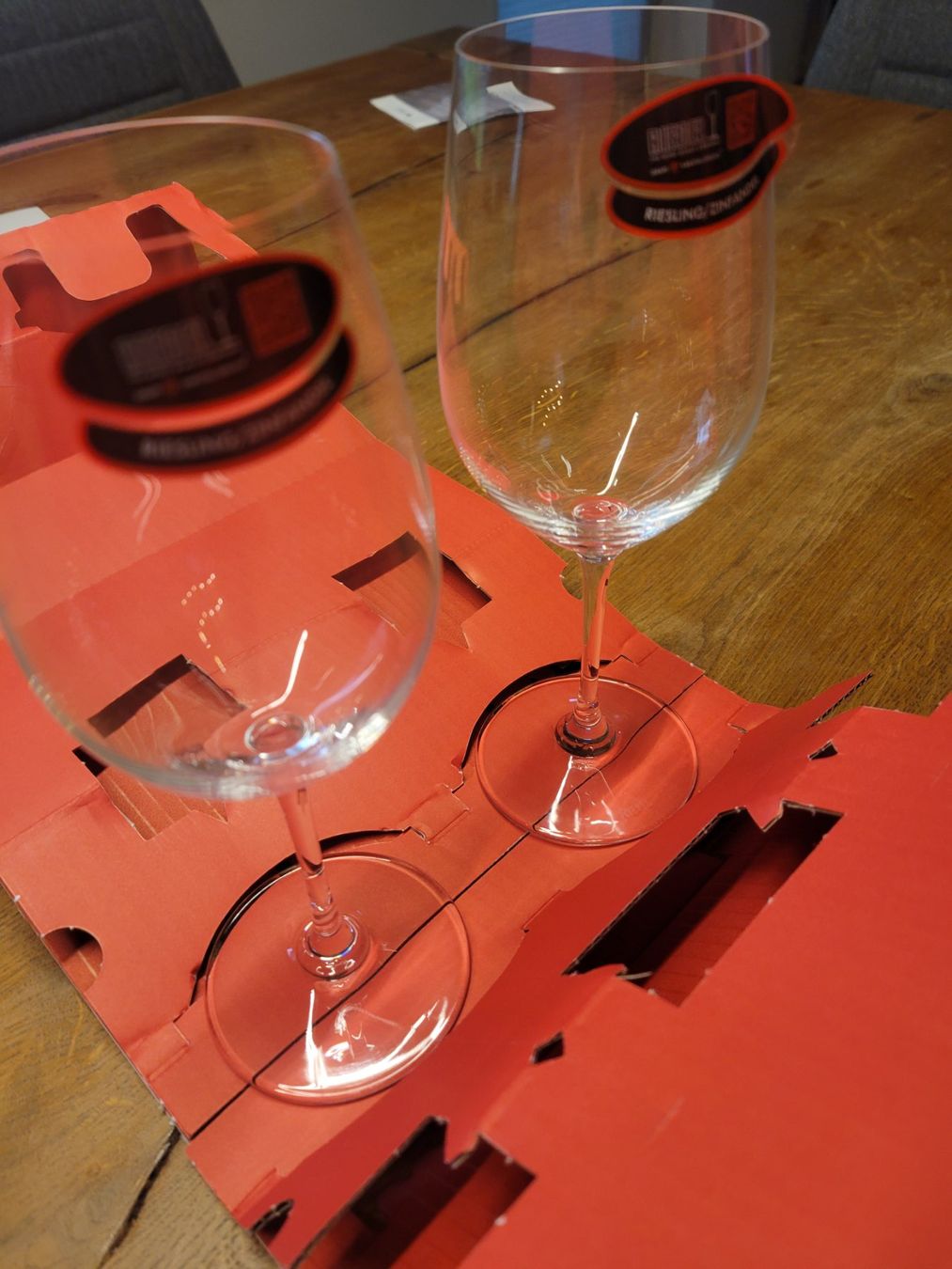Riedel Bicchieri: Riedel Crystal Rot Weingläser – Usato da Pfaffnau venduto da spychi123 3