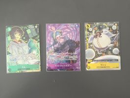 3 Japanische FullArt One piece