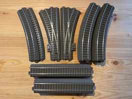 Märklin C-Gleis-Set, 28-teilig, mit R1Kurven, Ausweichstelle