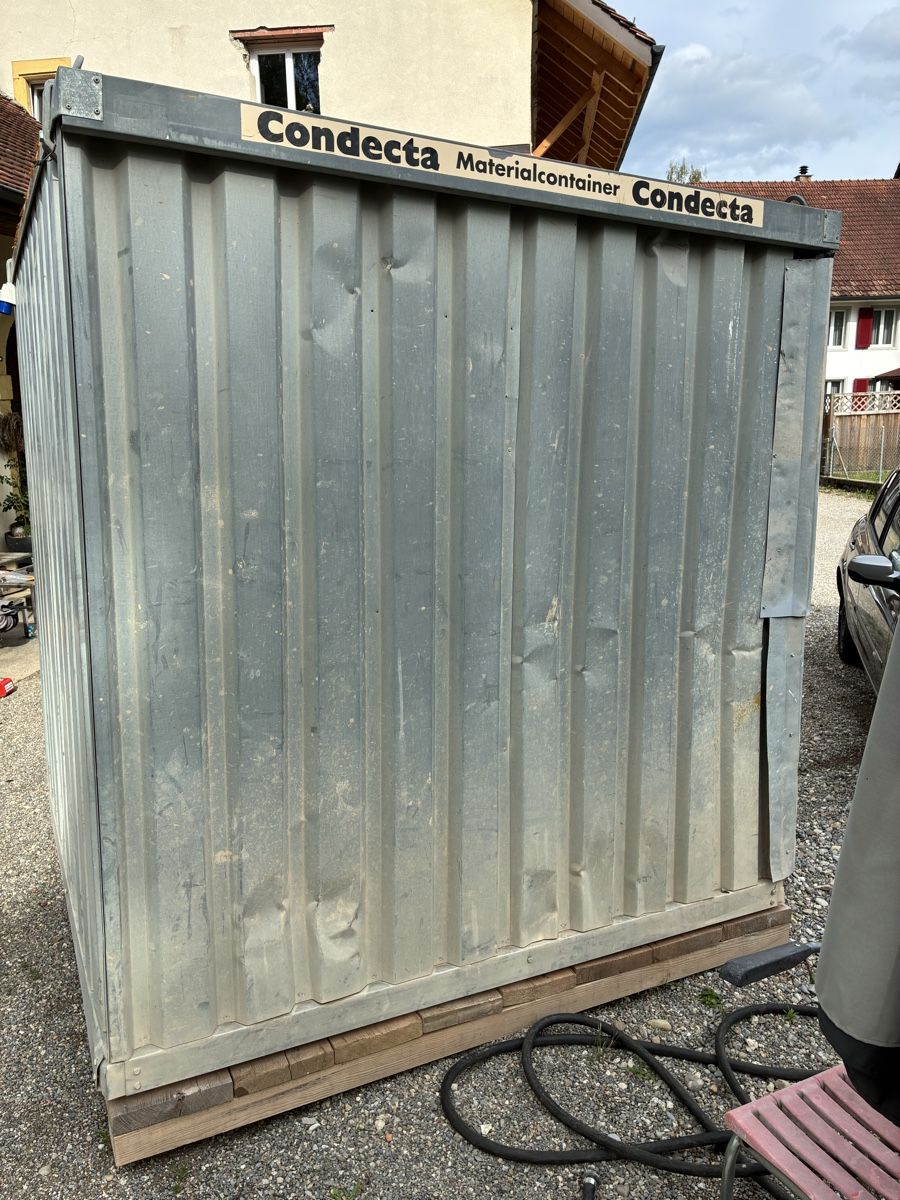 Contenitori edile: Contecta Materialcontainer zu verkaufen – Usato da Herznach venduto da uhasler77 3