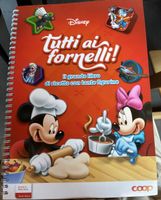 Disney Tutti ai Fornelli Kochbuch mit Stickern guter Zustand