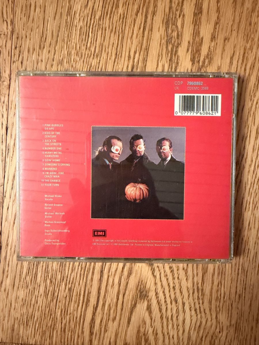 CD: Helloween: Pink Bubbles Go Ape CD (1991) – Usato da Hünenberg venduto da Paddels 1