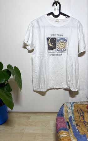 Urban Outfitters tarots sun & moon white T-Shirt