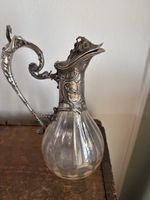 Antike Claret Karaffe Jugendstil  Cristallerie Lorraine