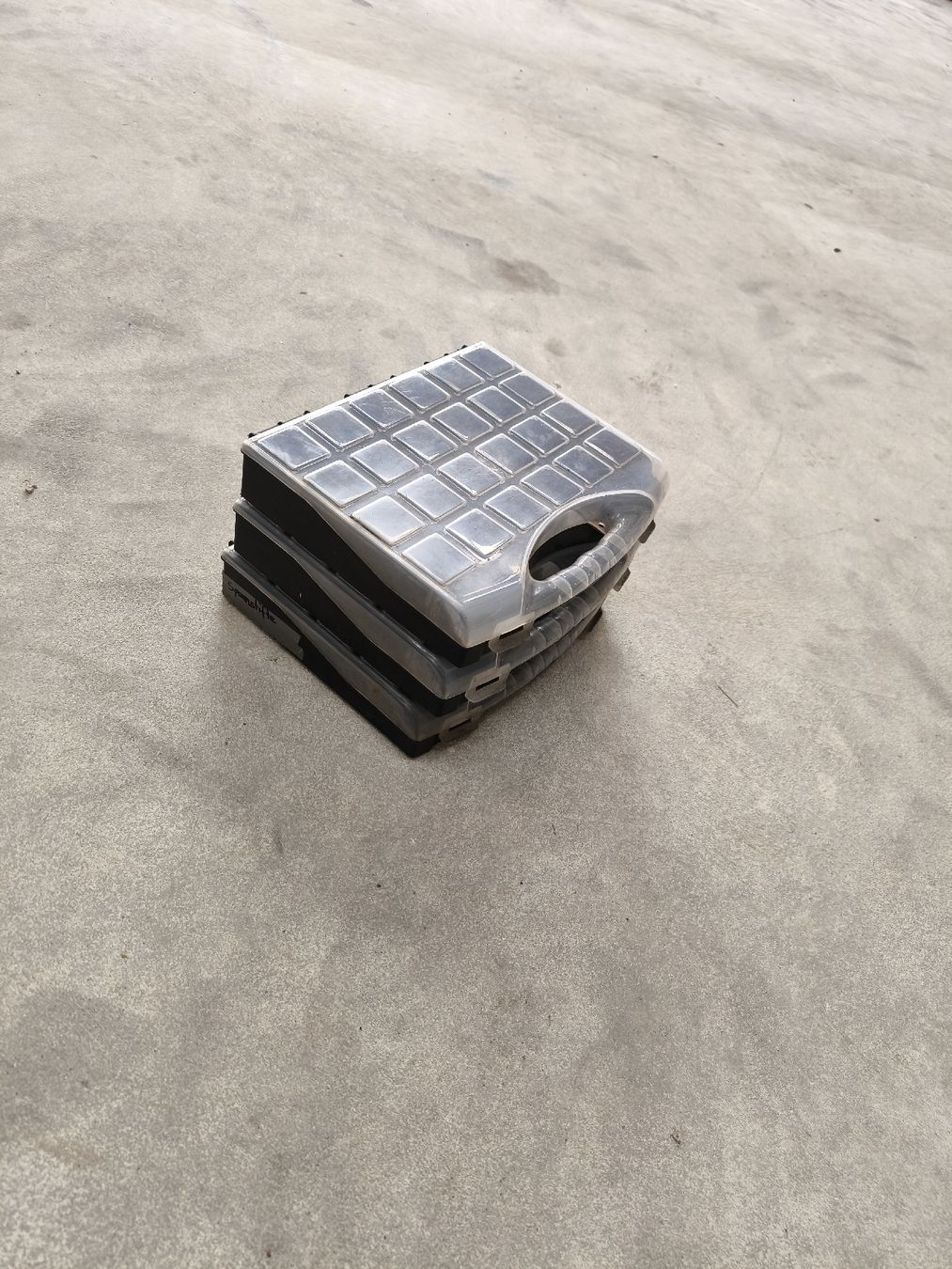 Contenitori & Simili: 3er Set Aufbewahrungsboxen mit Griff Sortimentbox – Usato da Geiss venduto da Fiatagri_power 2