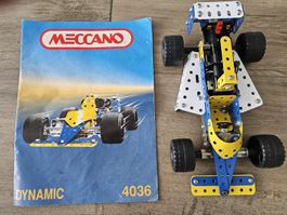 Metalbauauto Meccano 4630 mit Motor