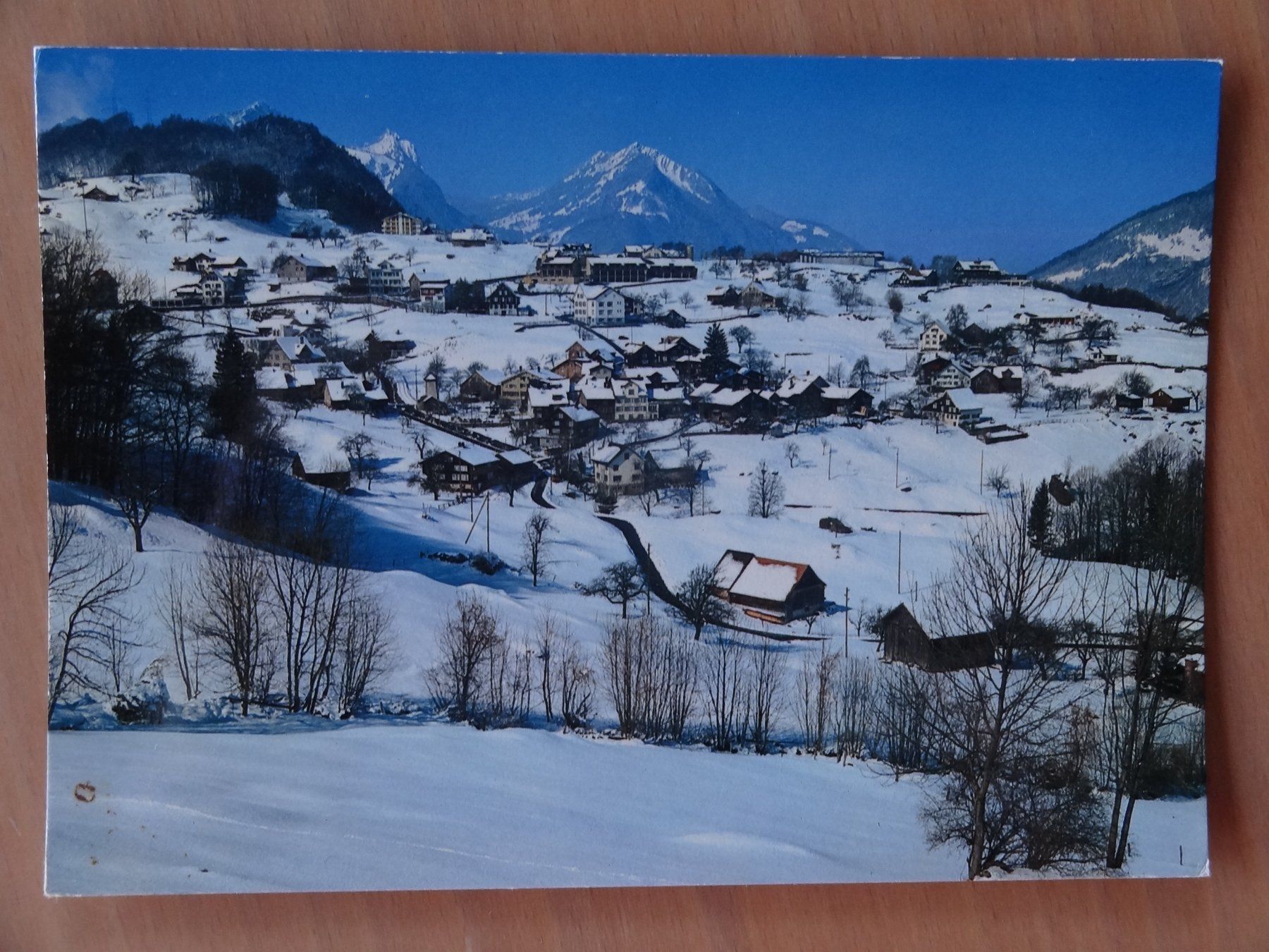 Cartoline postali: Filzbach - Kerenzerberg - année 80 – Usato da St Léonard venduto da Riglin