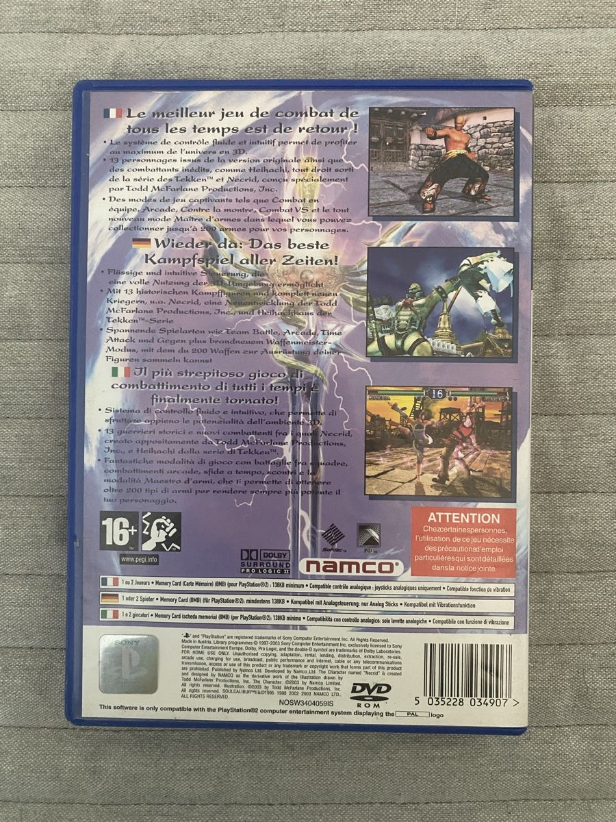 Sony Spiele: Soulcalibur 2 für PS2 – Gebraucht aus Thunstetten von Virus_33 2