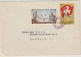 Militärbrief 2.Wk Mit Soldatenmarke