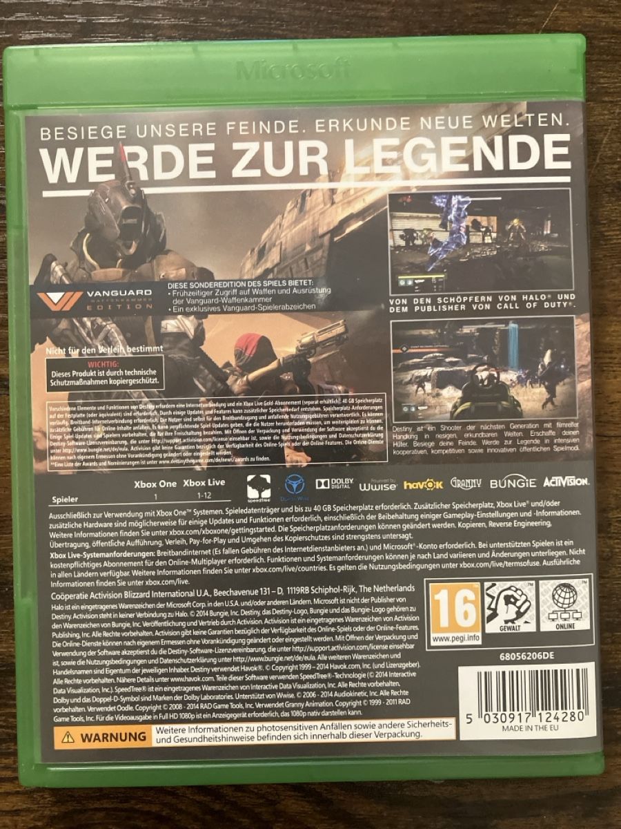 Microsoft Spiele: Destiny – Gebraucht aus Glarus von Jhuber78 1