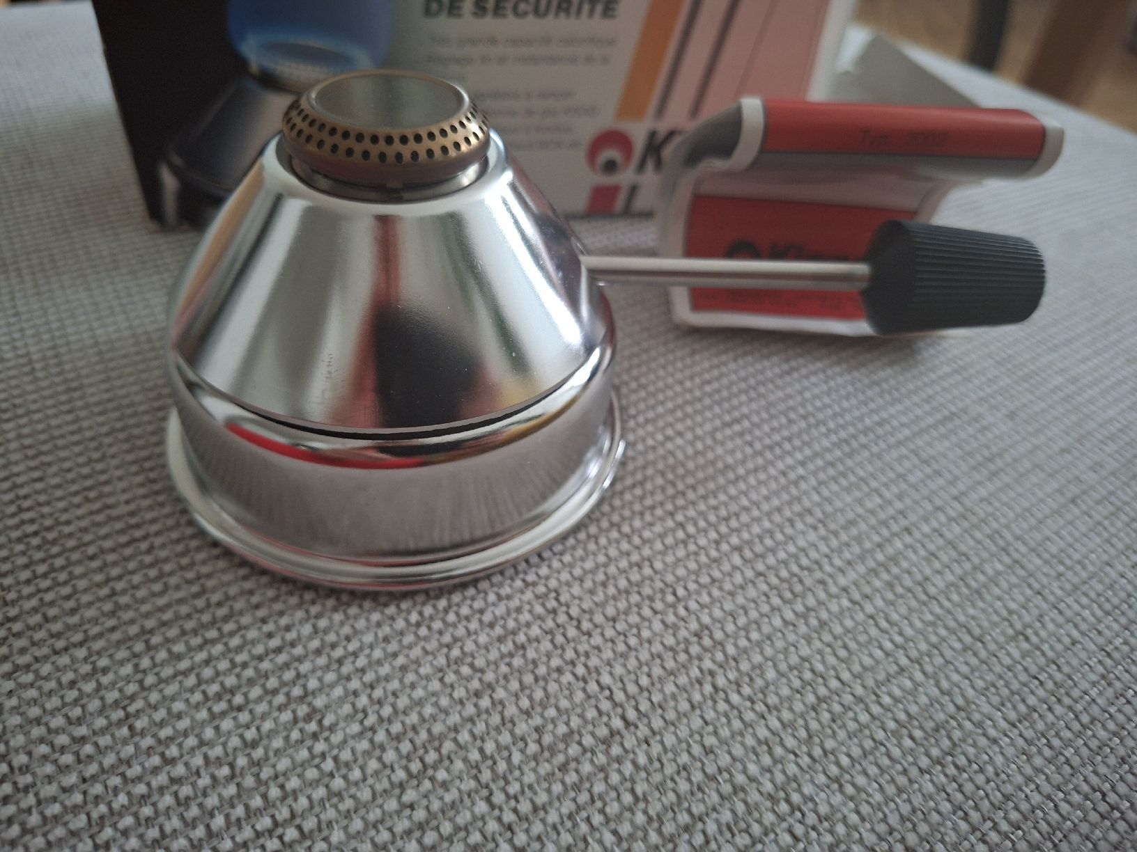 Kisag Elettrodomestici da cucina: Kisag Gasbrenner Typ 2002 mit Originalverpackung – Nuovo e nell'imballaggio originale da Basel venduto da Lovintage 1