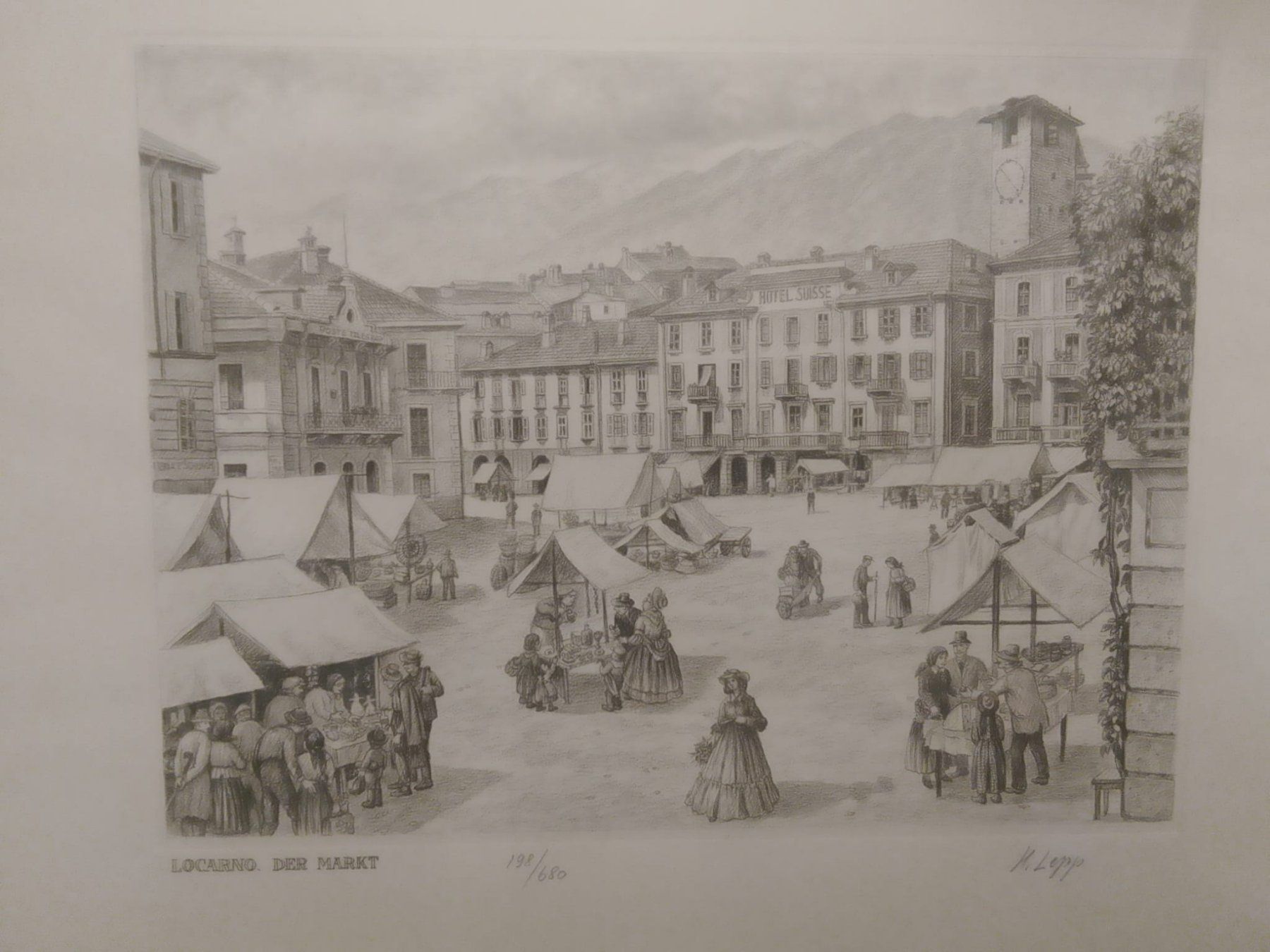 Grafica & Litografie: piazza grande locarno – Usato da Solduno venduto da Max_dee_jay
