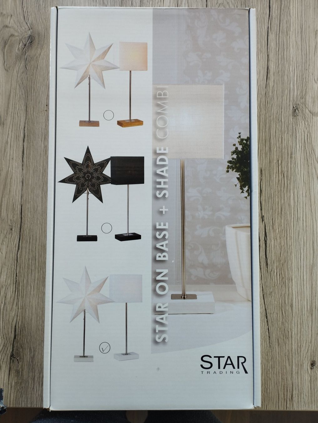 Lampade: Dekoleuchte Kombi-Pack Stern und Schirm – Nuovo (secondo la descrizione) da Bonstetten venduto da SurpriseShop 2