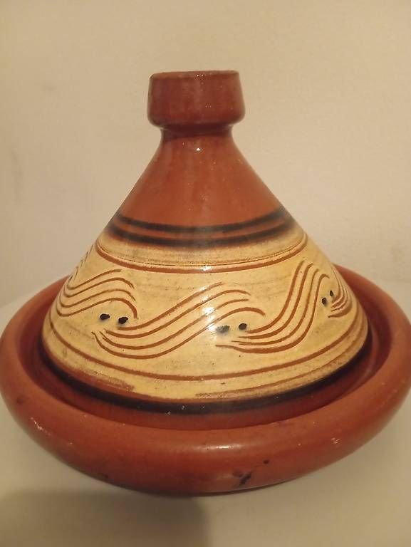 Töpfe: Tajine glasiert aus Marokko – Gebraucht aus Basel von Petergunn
