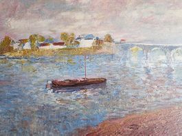 🖼️ Paul Flaubert (1928–1994) – Großformatiges Gemälde