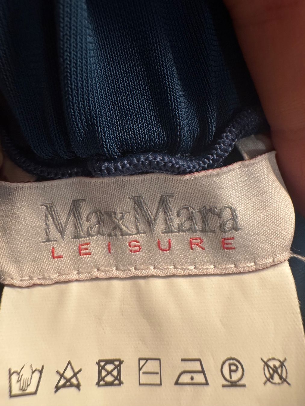 Max Mara Pantaloni: Pantalon Max Mara Leisure bleu – Nuovo (secondo la descrizione) da Echichens venduto da unideks 1