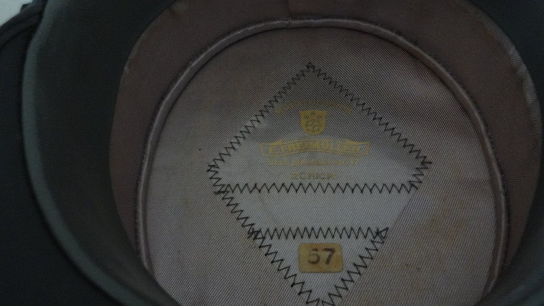 Schweizer Armee Copricapi, berretti & cappellini: Offiziershut der Schweizer Armee – Usato da Fisibach venduto da goldfasan52 4