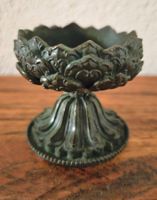 Deko Schale Bronze Lotus Räucherschale Asia Orient Nepal