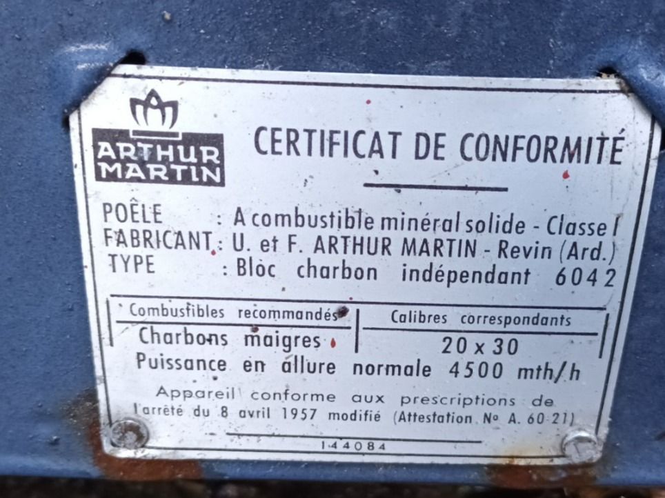 Po Le Bois Ou Charbon Arthur Martin Kaufen Auf Ricardo