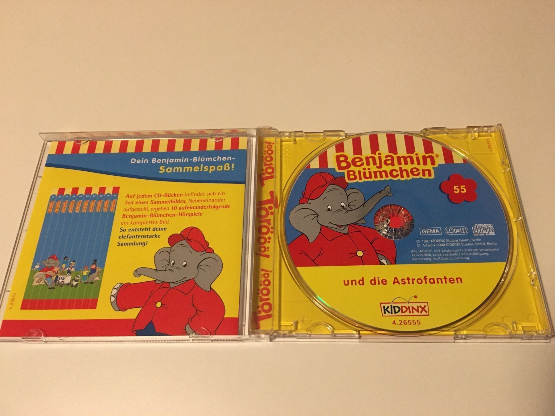 CD: CD - Benjamin Blümchen - Nr. 55 – Usato da Andwil SG venduto da Rainboli 4
