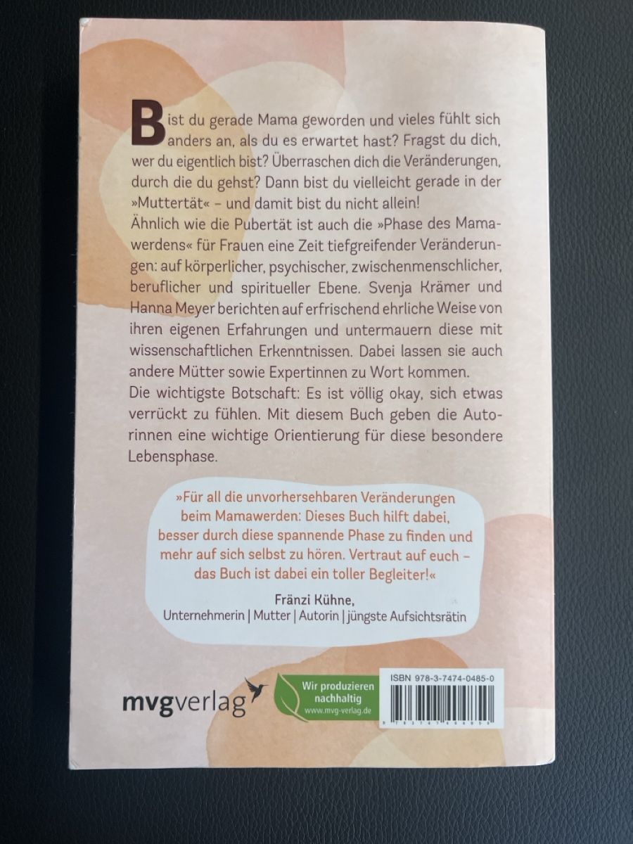 Livres: Muttertät - Svenja Krämer & Hanna Meyer – D'occasion à St. Antoni par naefp 1