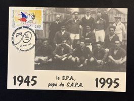 Carte postale C.A.P.A. 50ème anniversaire 1945-1995