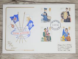 CL05 Enveloppe + Timbre England 1982