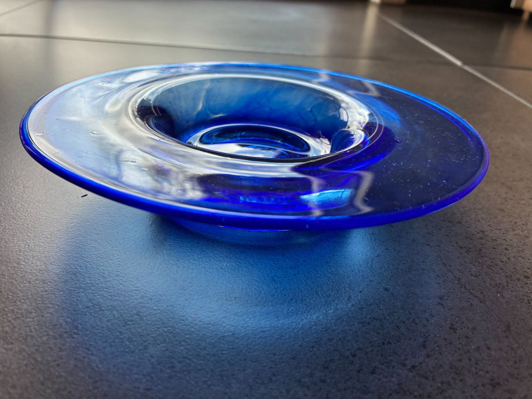 Murano Ciotole: Blaue Murano Schale – Usato da Savigny venduto da hallofave