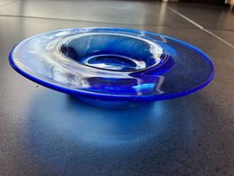 Blaue Murano Schale