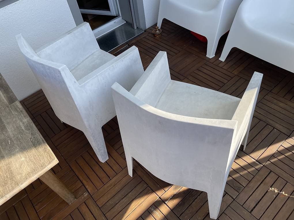 Sedie: 4x Driade Toy by Philippe Starck + Tisch – Usato da Lenzburg venduto da R-T-I 3