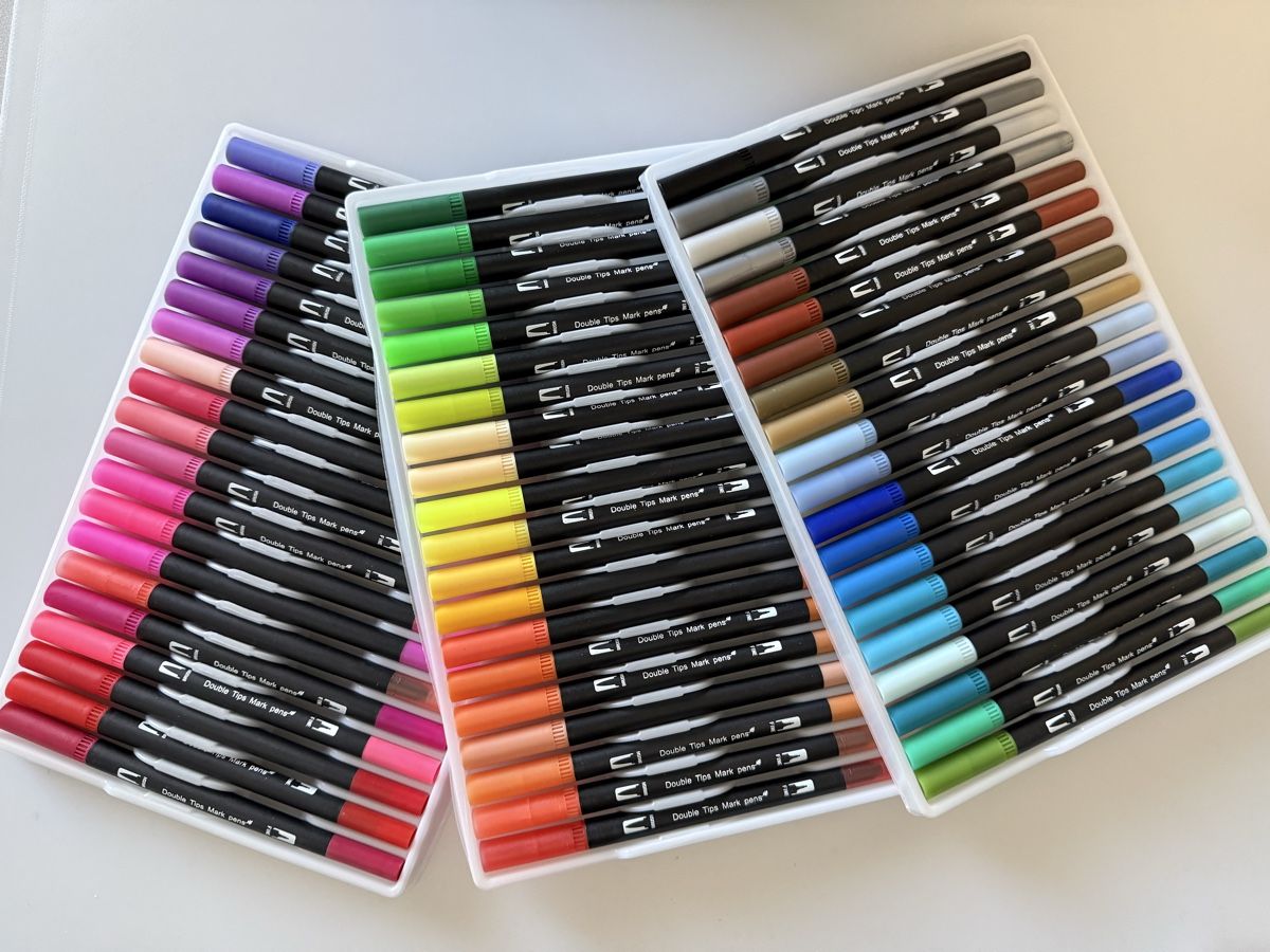 Stifte & Marker: Dual Tip Brush Farbstifte 60 Stk. – Neu und originalverpackt aus Heimberg von Barb5705 1