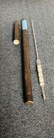 Antikes Alkoholometer/Thermometer 0-60% Réaumur nach Tralles