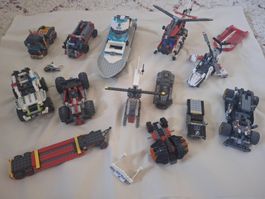 Lego Konvolut Fahrzeuge Polizei und Technik gebraucht