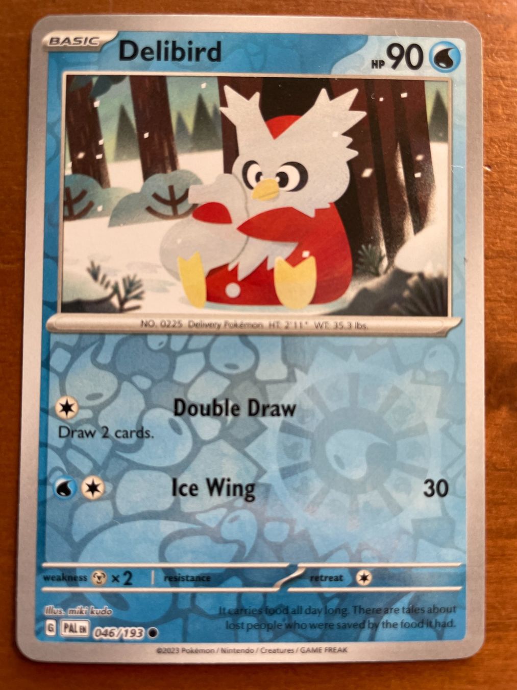 Pokémon Carte collezionabili: Pokemon Delibird Reverse (Versand gratis) – Nuovo (secondo la descrizione) da Chur venduto da Angerson