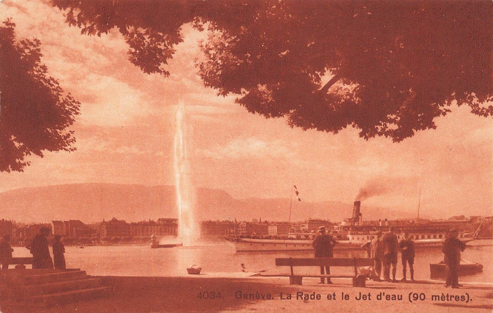 Cartoline postali: Geneve schiff boot battello – Usato da Biasca venduto da Blenio71