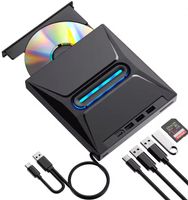 Externer CD/DVD Brenner Laufwerk USB 3.0 Type-C Slim für