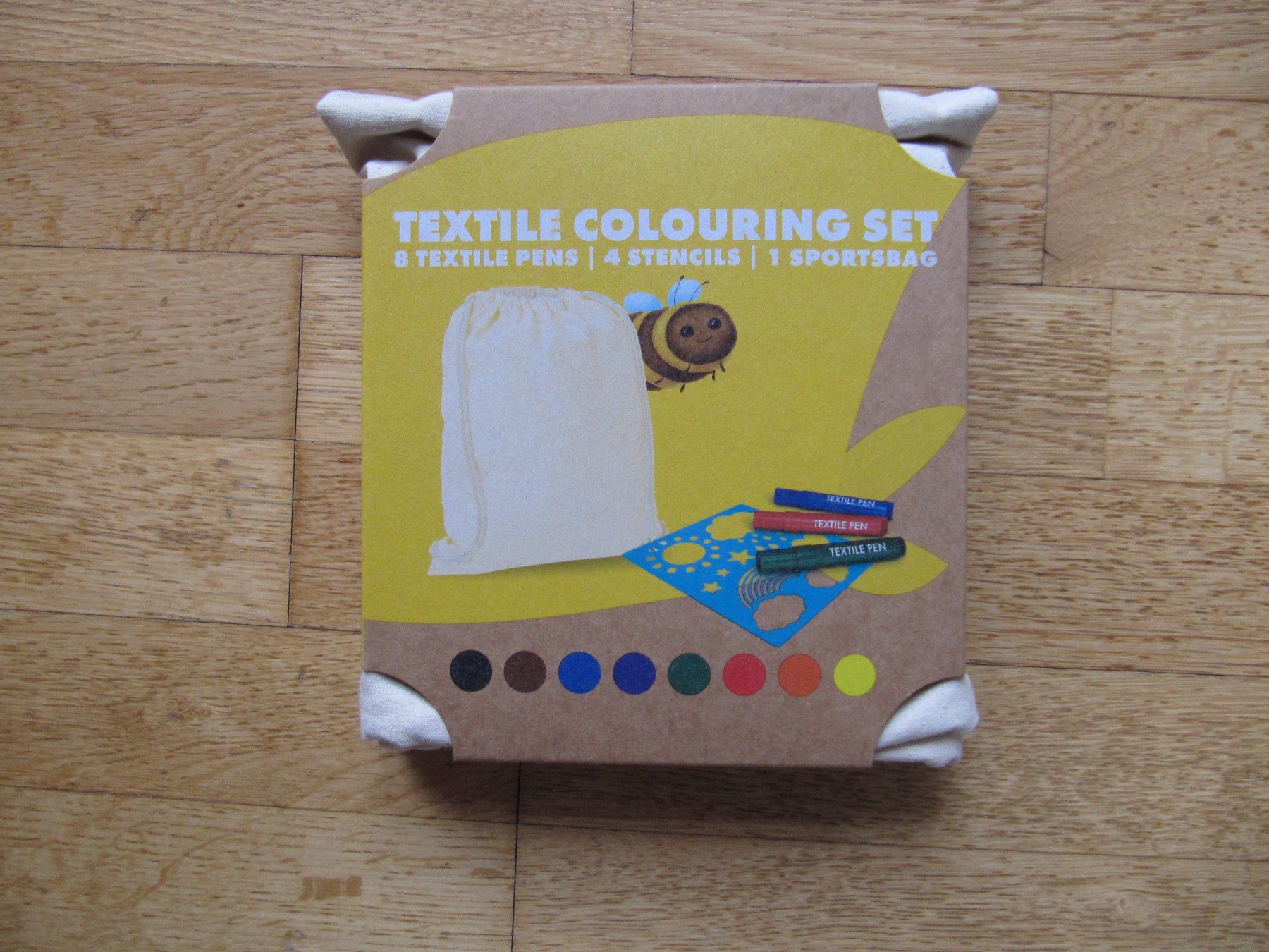 Kit bricolage: Textile Colouring Set Textil-Malset, Pens + Beutel – Nuovo e nell'imballaggio originale da Würenlos venduto da Carabella0