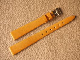 Certina NOS Uhrenband 12mm Kamel goldf Original-Schliesse 12