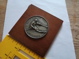 Ski médaille Nachtrslalom Zweisimmen 1966!