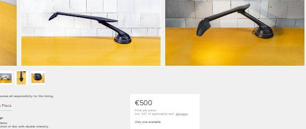 Lampade: Lampe Designer Zonca Stratos Bertone – Usato da Collonges venduto da arashee 7