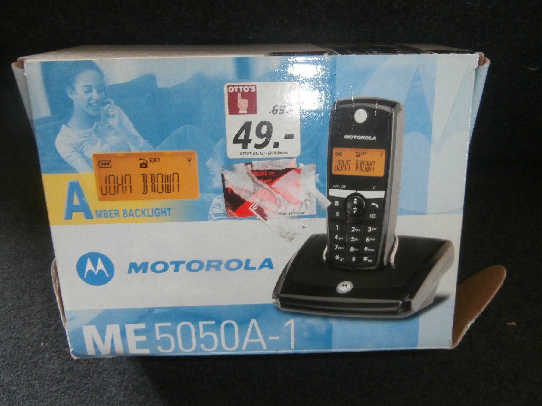 Motorola Telefone: Motorola Digital Schnurlostelefon ME5050A-1 – Gebraucht aus Rüschegg-Heubach von Ofen111