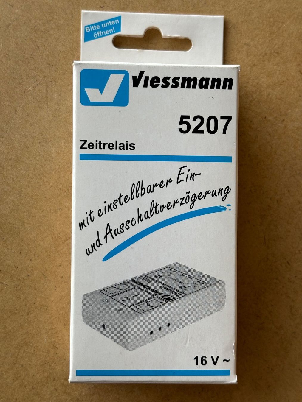 Viessmann Modellini di ferrovie: Viessmann 5207 Zeitrelais – Nuovo e nell'imballaggio originale da Hauterive NE venduto da eriamch