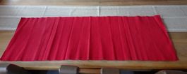 Uni roter Tisch-Läufer Migros Baumwolle 125 x 45 cm - 240126