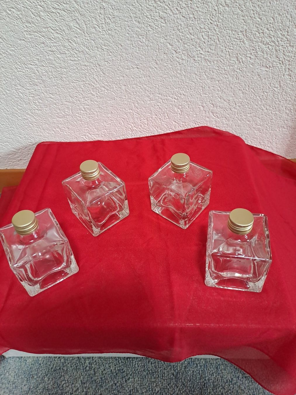 Bicchieri: 4 Glasfaschen, stapelbar a 1 dl. – Usato da Frauenfeld venduto da Andadaa 1