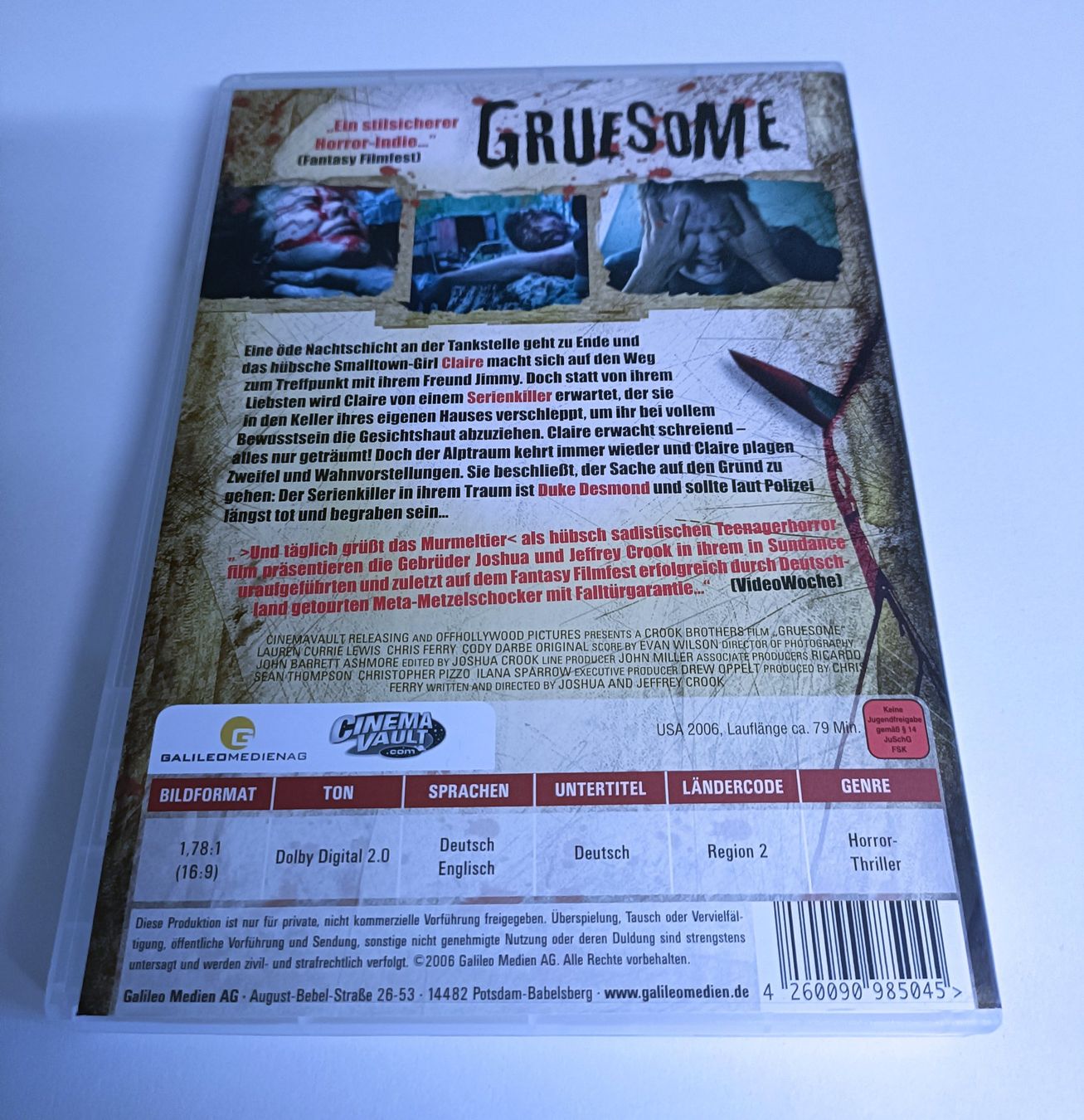 Tutti i DVDs: Gruesome – Usato da Köniz venduto da Movieportal007 1