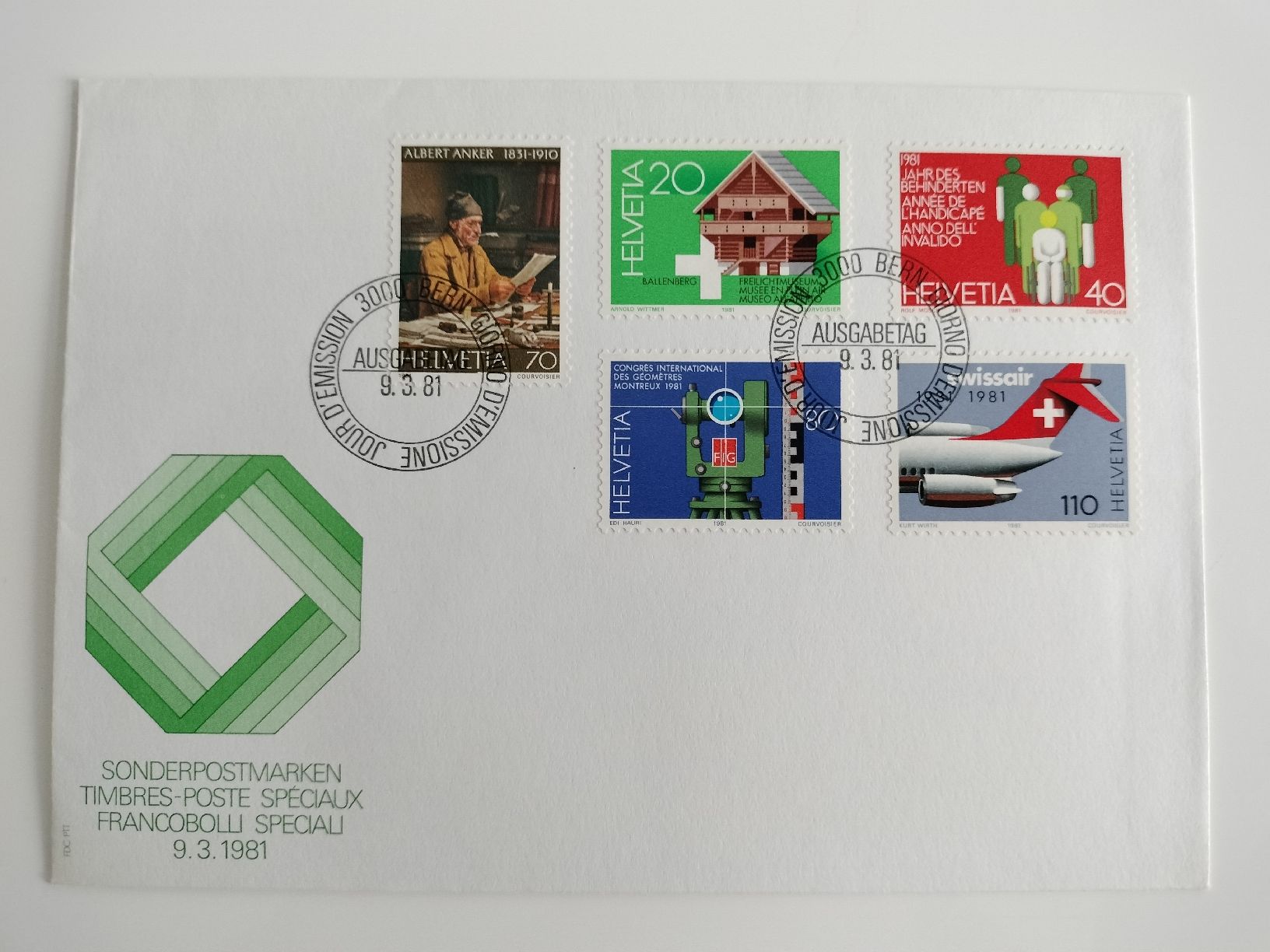 Alle Briefmarken: Ersttagsbrief 9.3.1981 Sondermarken – Neu (gemäss Beschreibung) aus Oftringen von spo_g5zw
