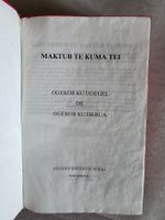 Maktub te Kuma Tei - Alliance Biblique du TCHAD 1986