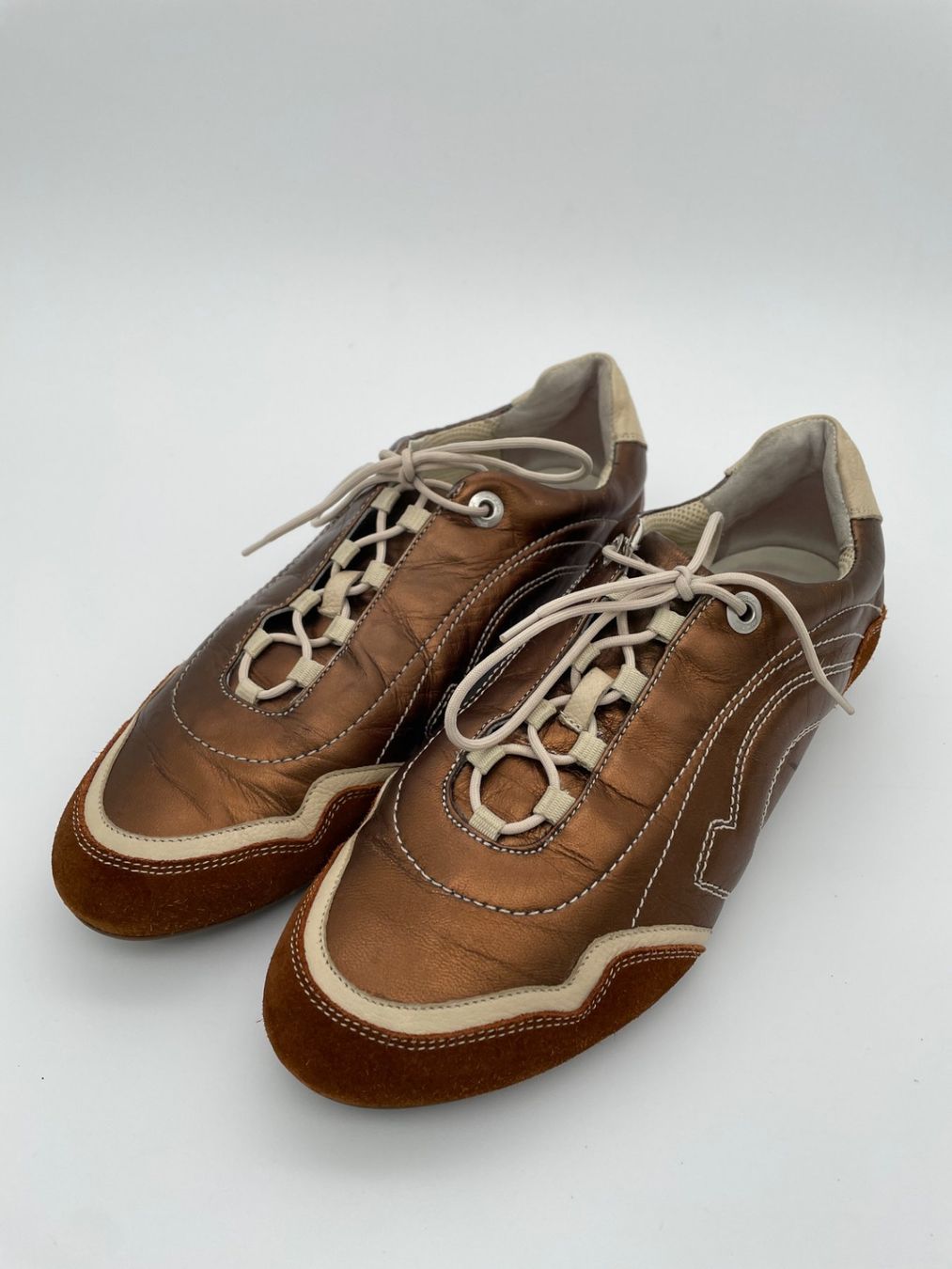 Salvatore Ferragamo Scarpe da donna: Salvatore Ferragamo Bronze Metallic EU 40 – Usato da Zürich venduto da shoe_shop 2