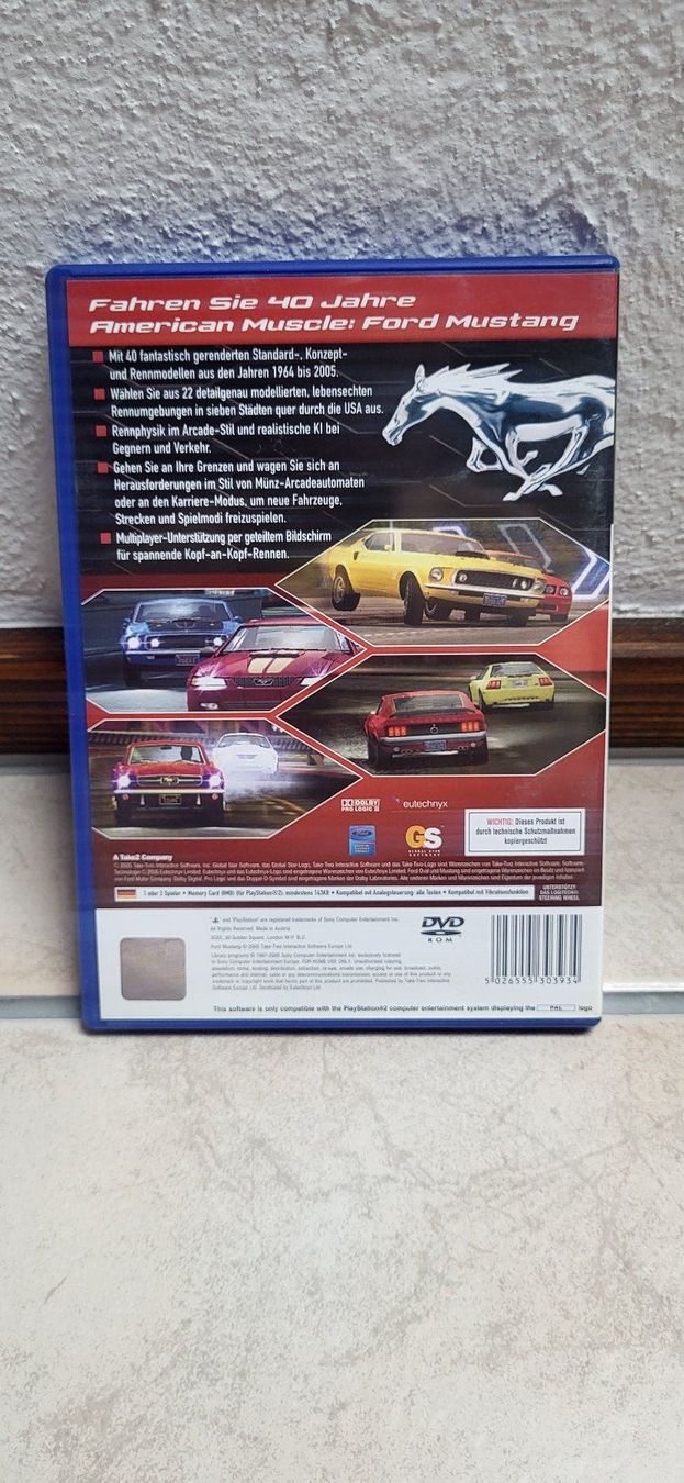Sony Spiele: PS2 - Ford Mustang – Gebraucht aus Münsingen von Heroism2010 1