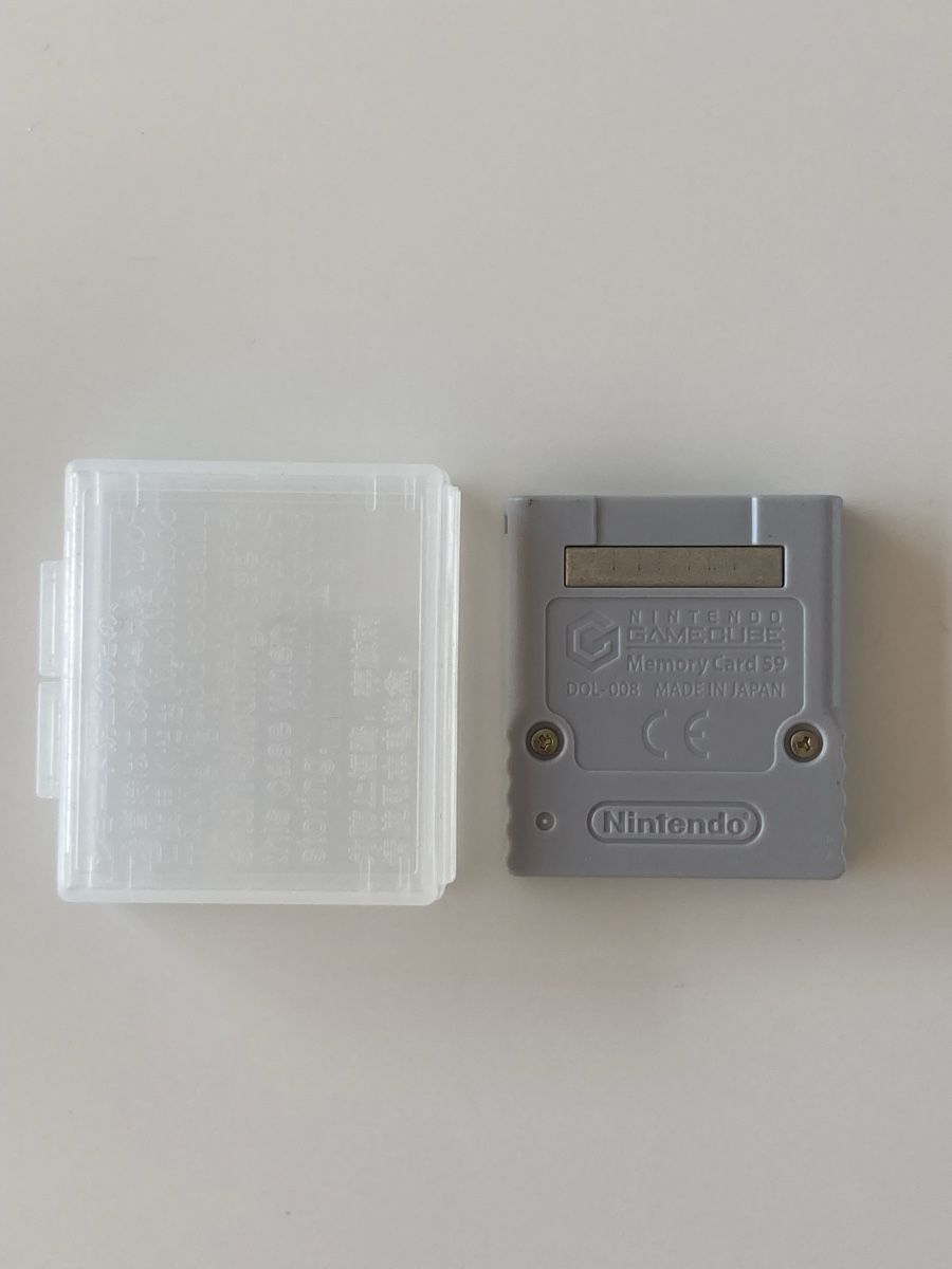 Memory unit & Memory card: Nintendo GameCube Memory Card Speicherkarte 59 Blocks – Usato da Mörschwil venduto da Appenzell2 1